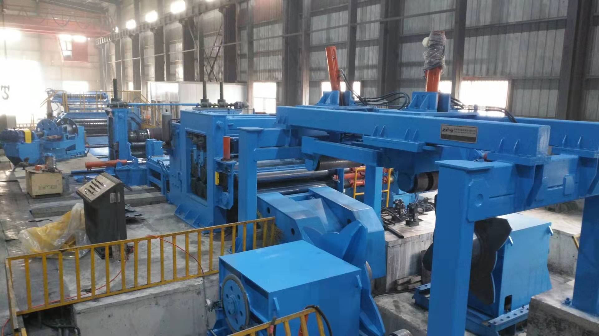 熱軋中厚板縱剪收...